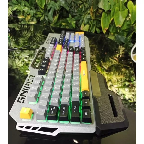 کیبورد گیمینگ  بایبل مدل GK-760