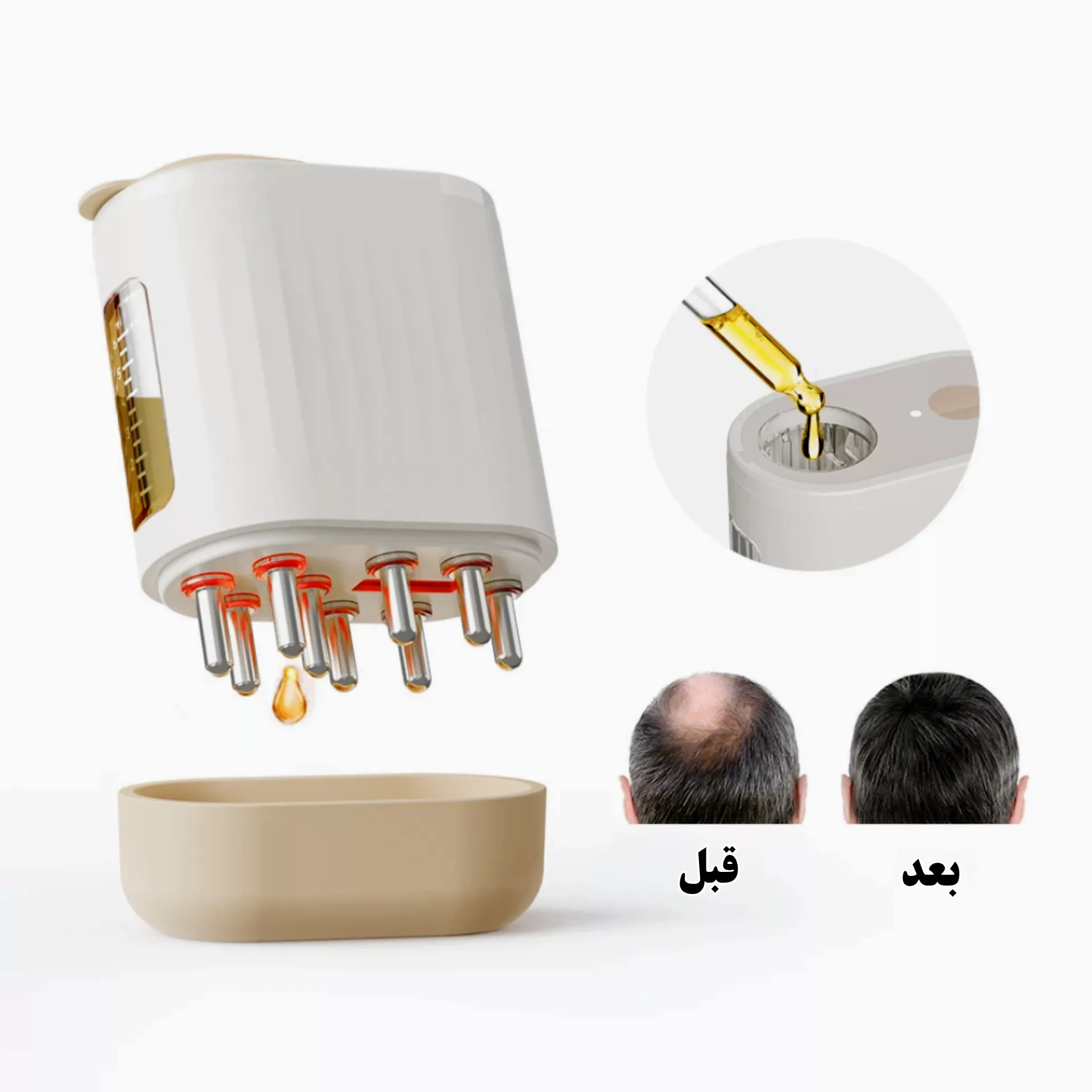 ماساژور برقی سر مدل KH-2213