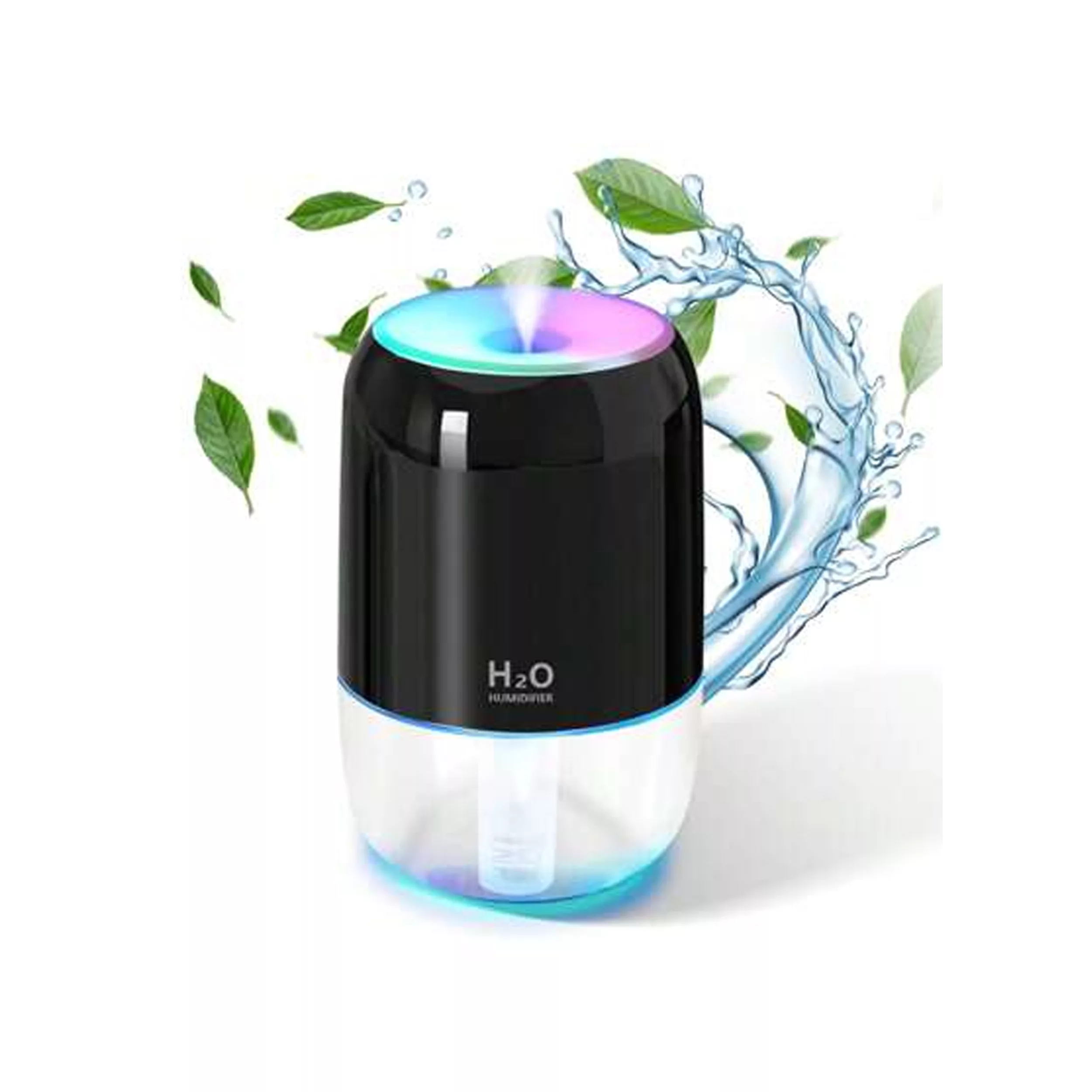 دستگاه بخور سرد اچ دو او مدل رقص نور‌دار