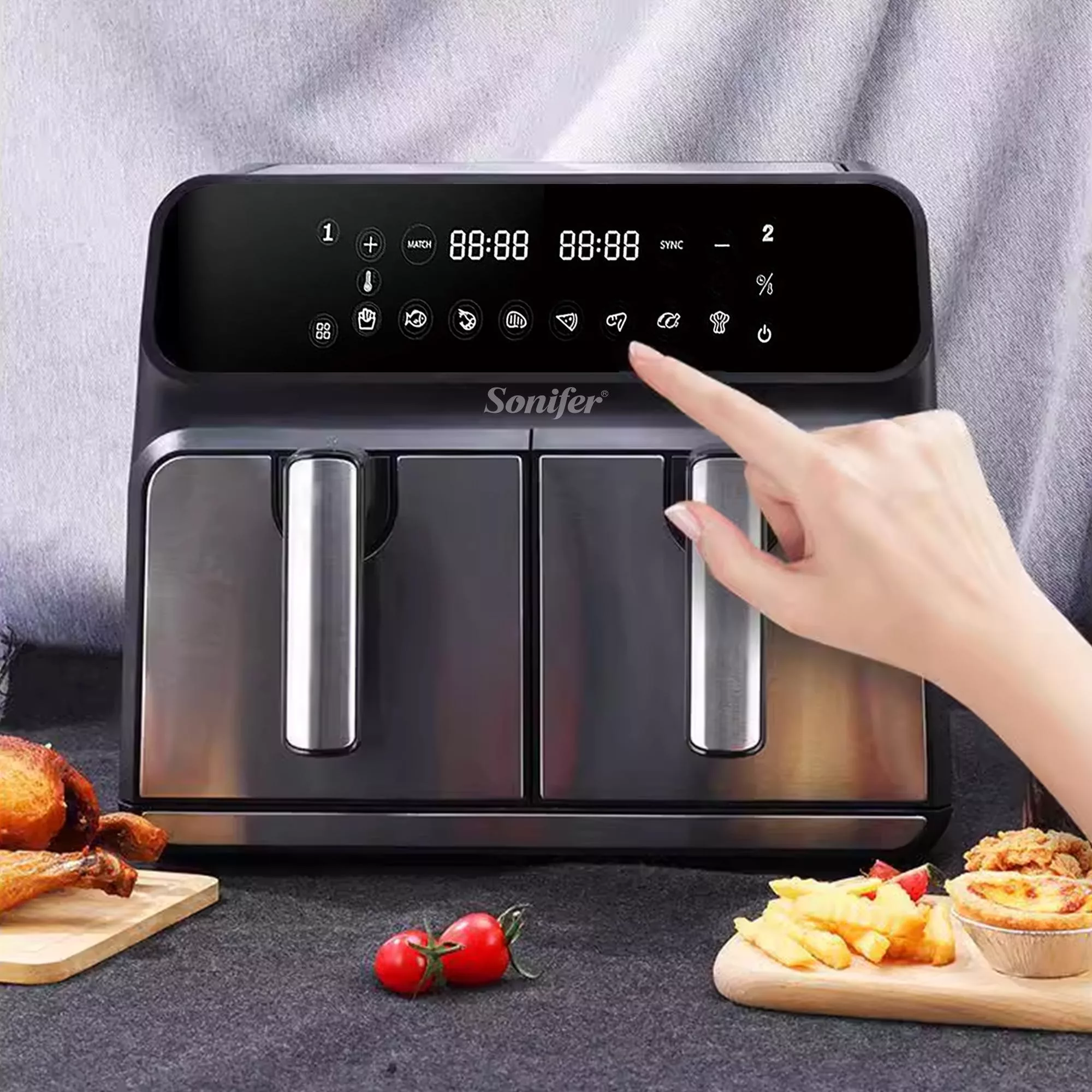 سرخ کن بدون روغن سونیفر مدل 1038