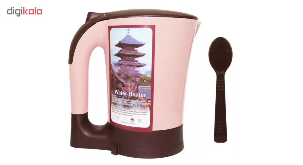 کتری برقی مسافرتی ترکیه ای مدل Water Heater به همراه جا کلیدی برج ایفل