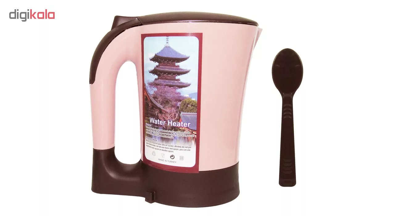 کتری برقی مسافرتی ترکیه ای مدل Water Heater به همراه جا کلیدی برج ایفل