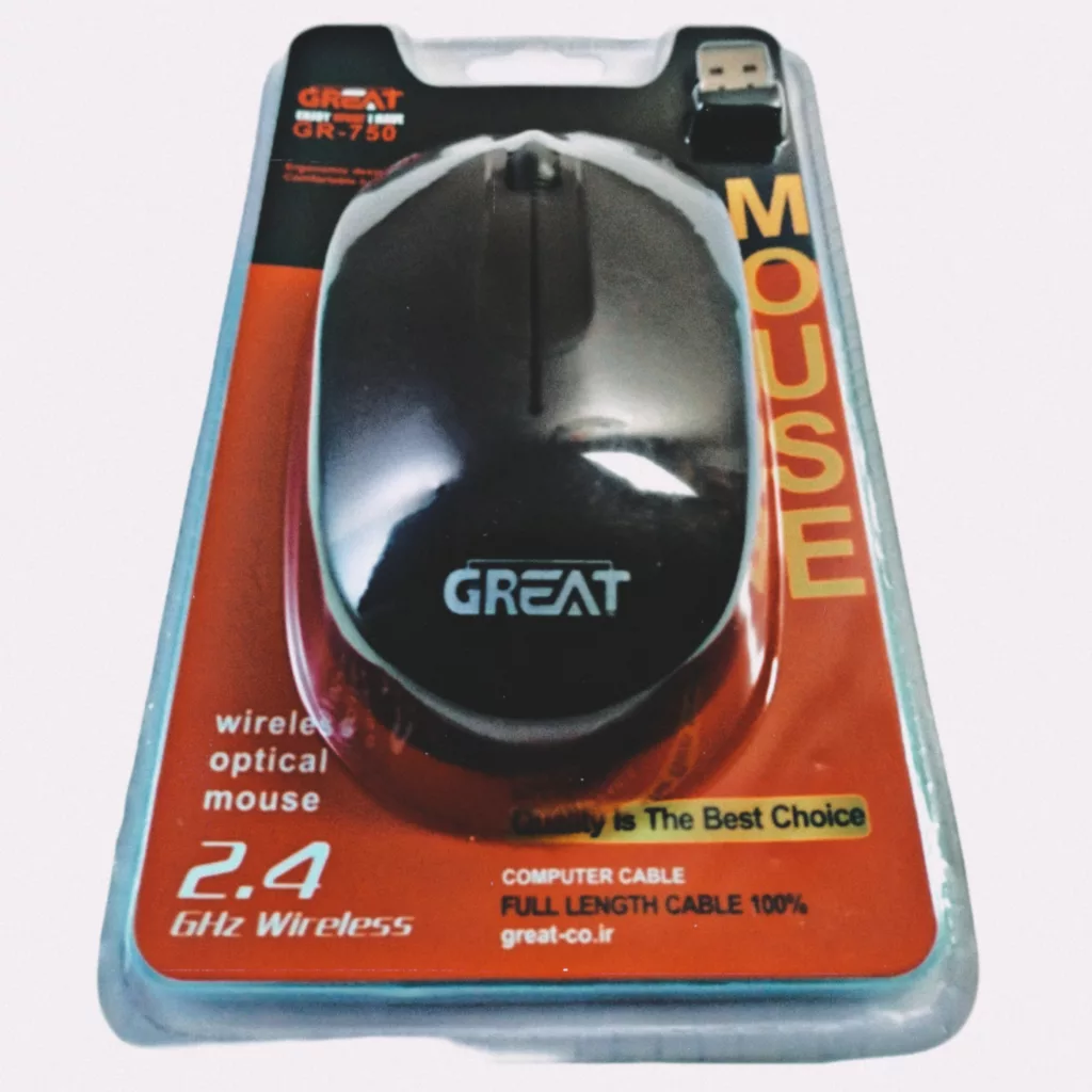 ماوس بی سیم گریت مدلgr_750