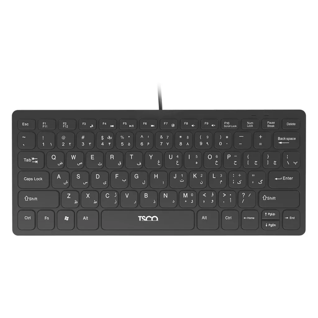 کیبورد تسکو مدل TK 8037، سوییچ ممبران، Tenkeyless