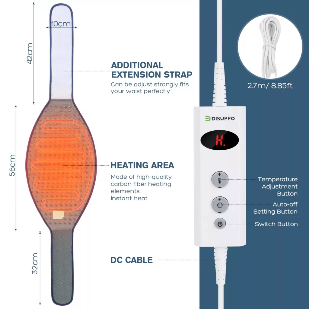 ماساژور برقی کمر دیساپو مدل HP-005