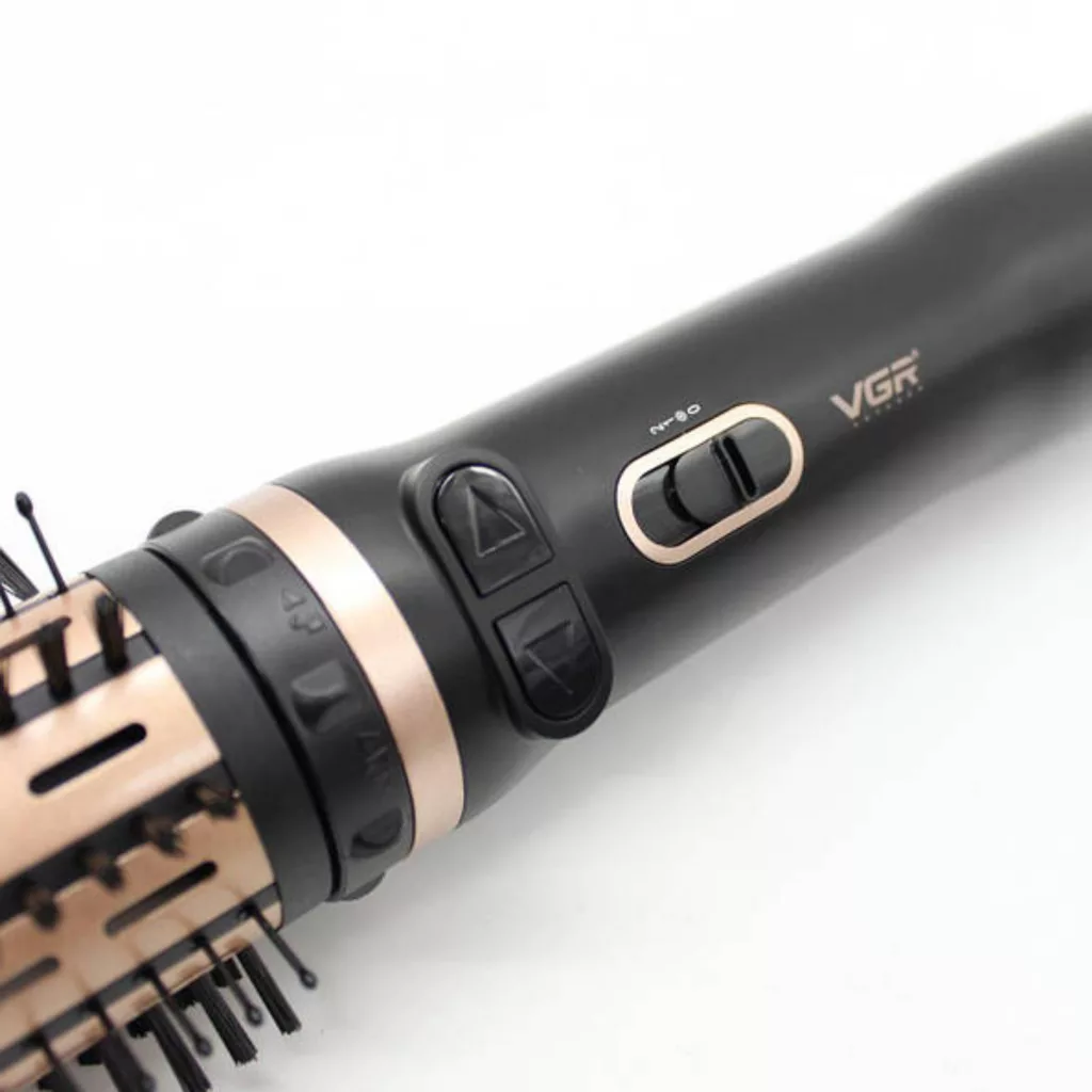 سشوار برس‌دار چرخشی 1000 وات وی جی ار مدل V-496