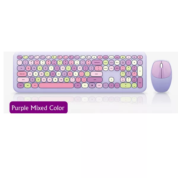 کیبورد و ماوس بیسیم مافی مدل 666، سوییچ ممبران، Full-Size