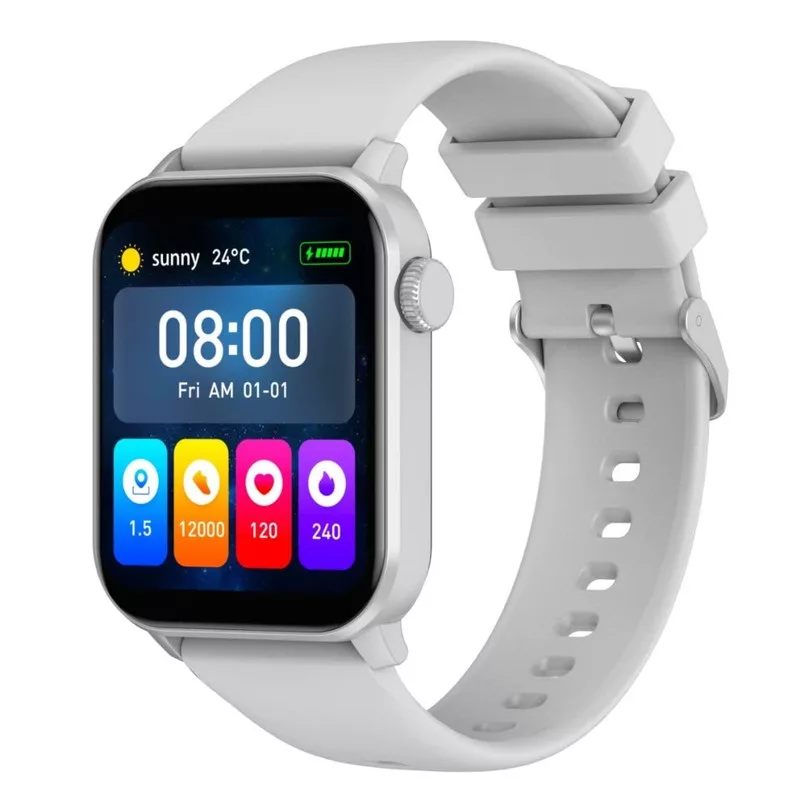 ساعت هوشمند44 میلی متری گرین لاین مدل JNK SMART WATCH   WISE بند سیلیکون