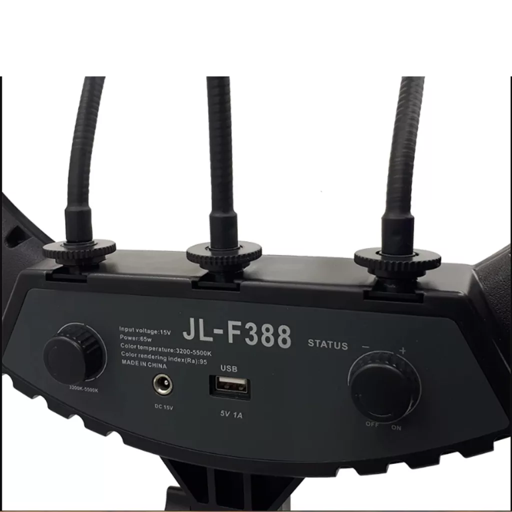 رینگ لایت مدل JL-F388