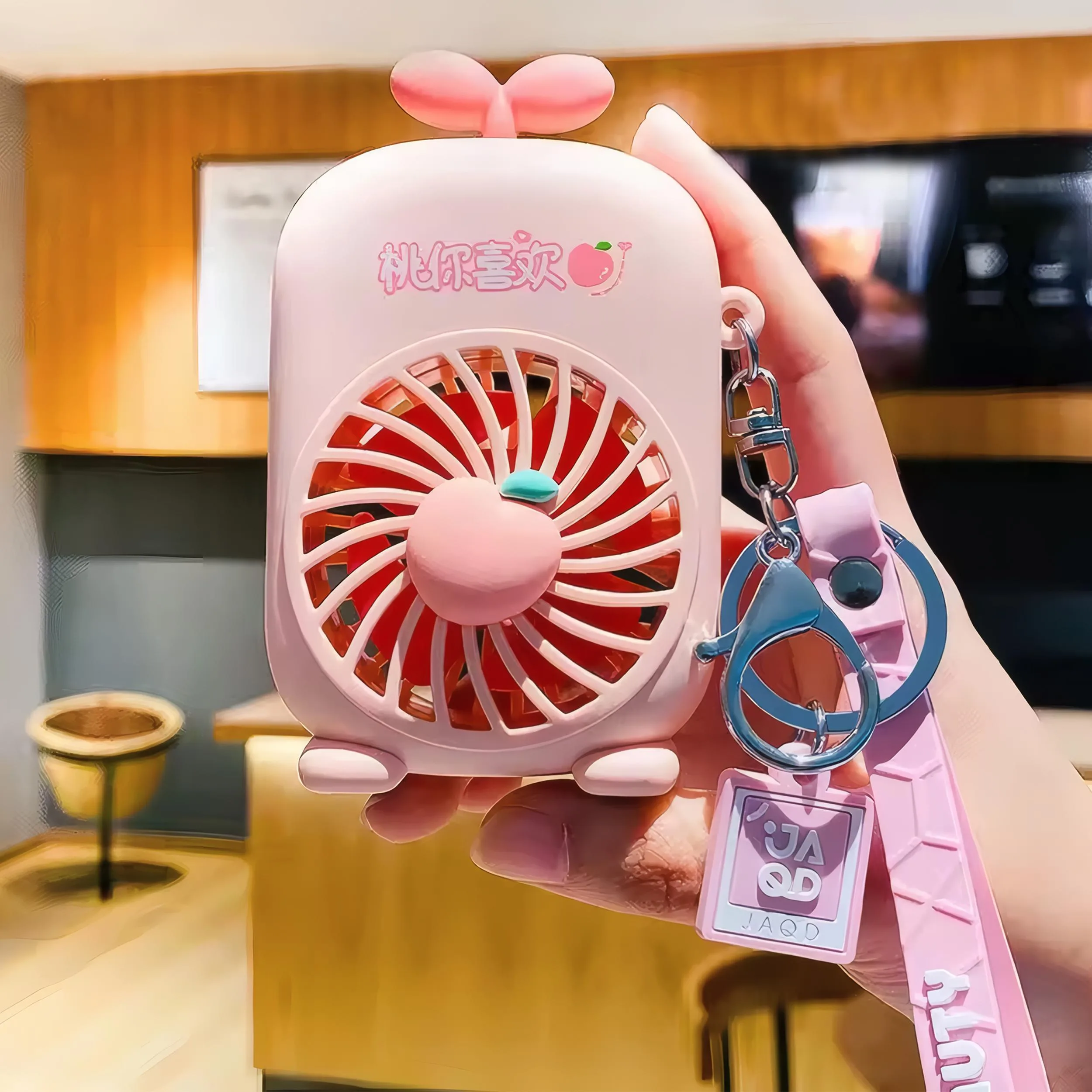 پنکه شارژی مدل SUMMER LIFE کد TYX-9119