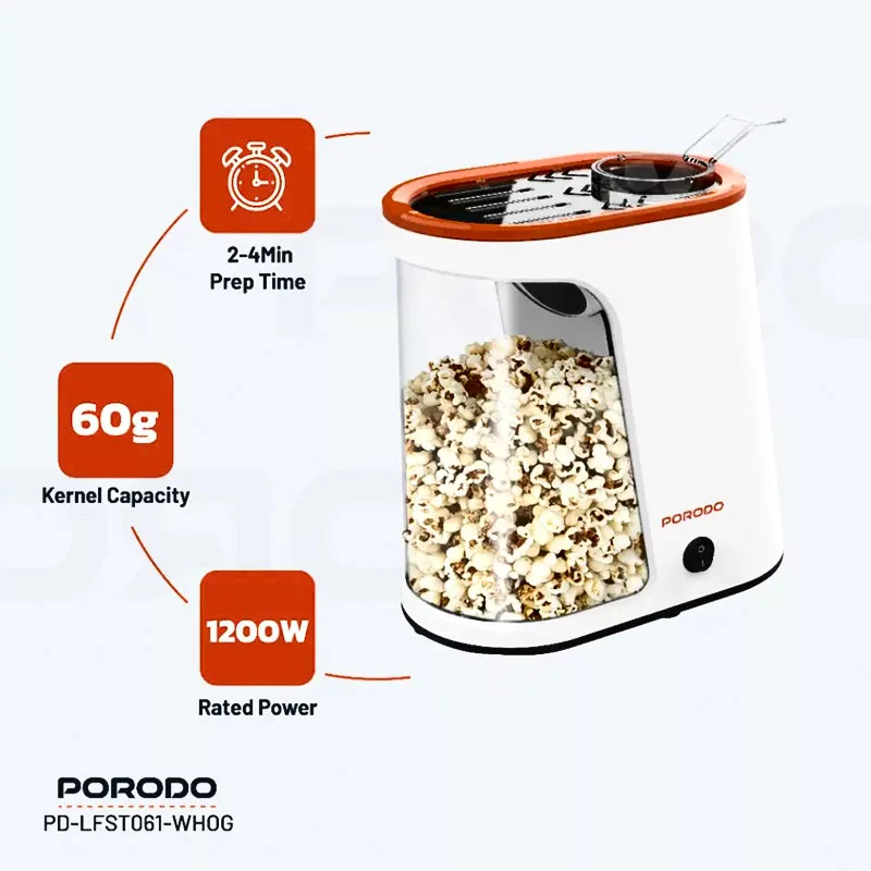 پاپ کورن ساز پرودو مدل PD-LFST061-WHOG