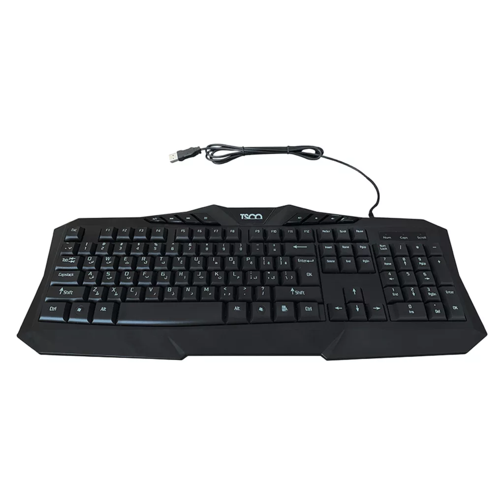 کیبورد تسکو مدل TK 8020N، سوییچ ممبران، Full-Size