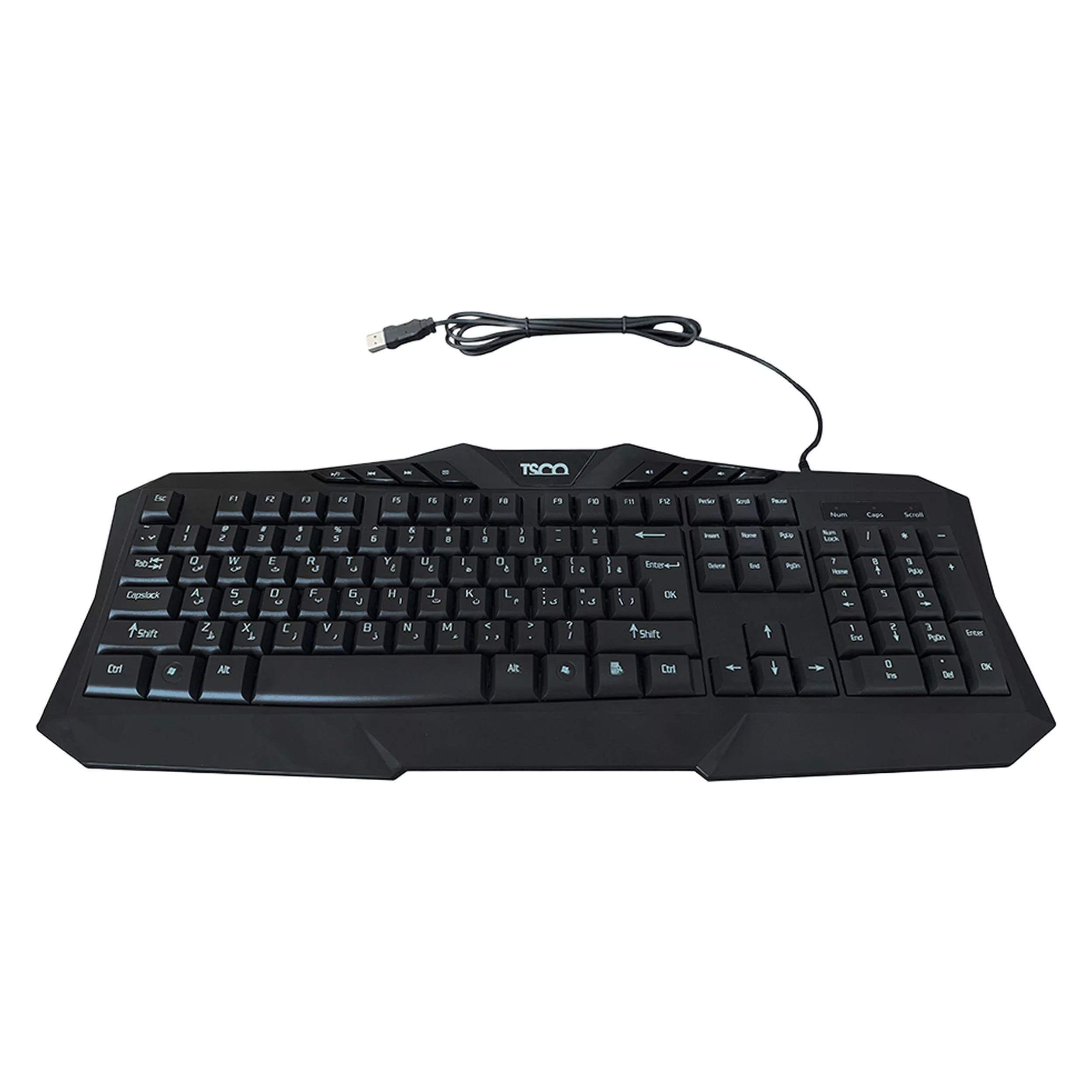 کیبورد تسکو مدل TK 8020N، سوییچ ممبران، Full-Size