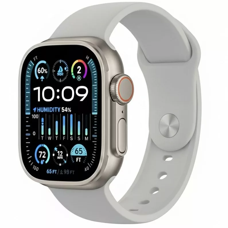 ساعت هوشمند ۴۹ میلیمتری آی اسمارت مدل MS15 با دو بند سیلیکونی