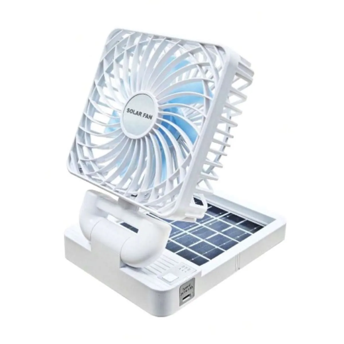پنکه سولار شارژی خورشیدی مدل 666
