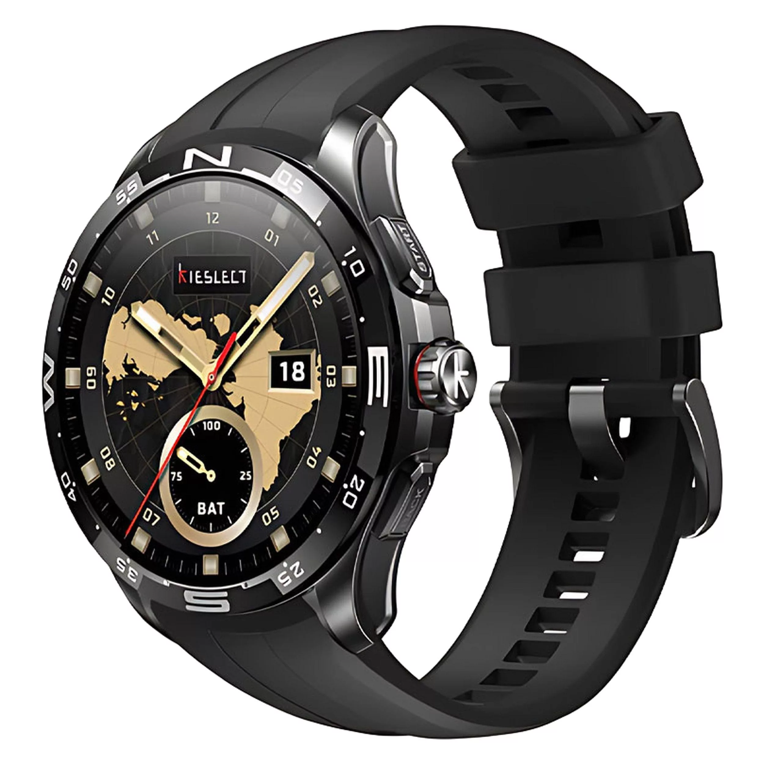 ساعت هوشمند کیسلکت مدل Actor دارای قابلیت های صفحه نمایش لمسی، صفحه نمایش رنگی، کنترل سطح اکسیژن خون بند سیلیکون