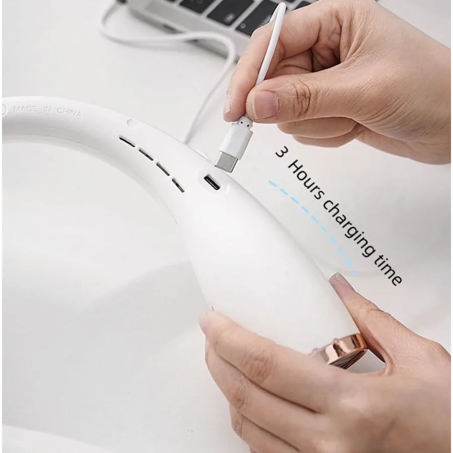 پنکه همراه مدل HR2488 ظرفیت 1600 میلی آمپر ساعت