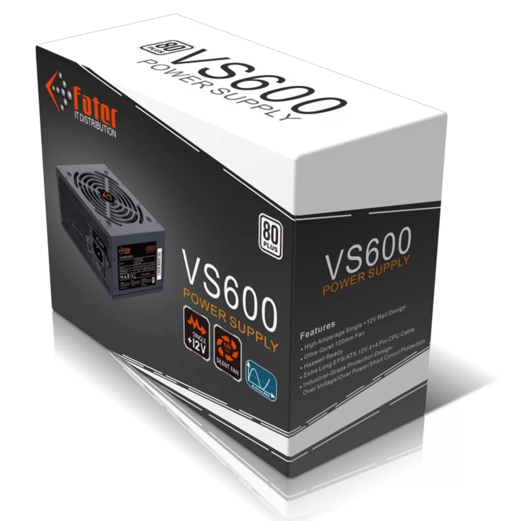 منبع تغذیه کامپیوتر فاطر مدل VS600
