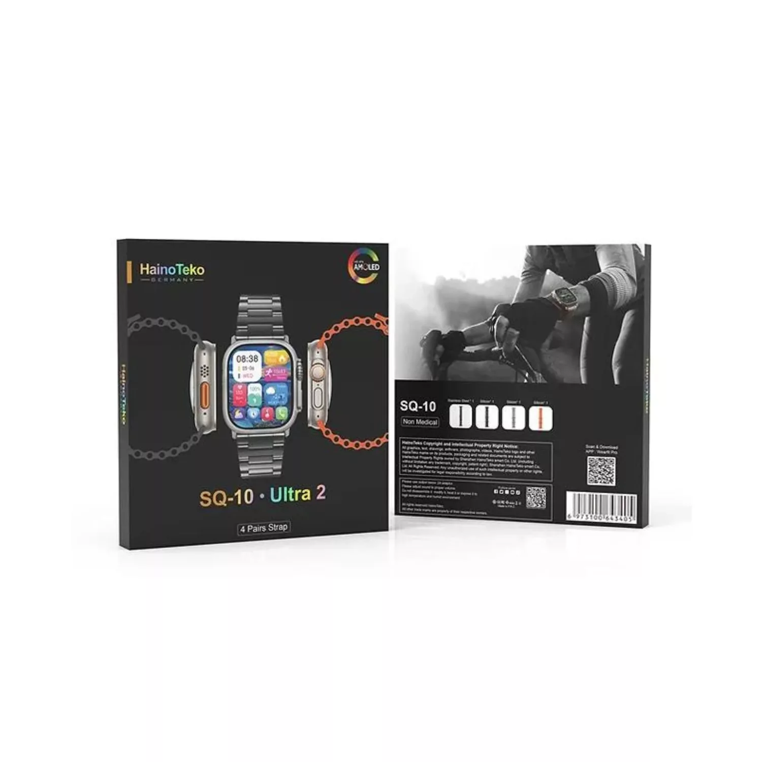 ساعت هوشمند هاینو تکو مدل DOC ULTIMATE SQ10  ULTRA AWARE 2