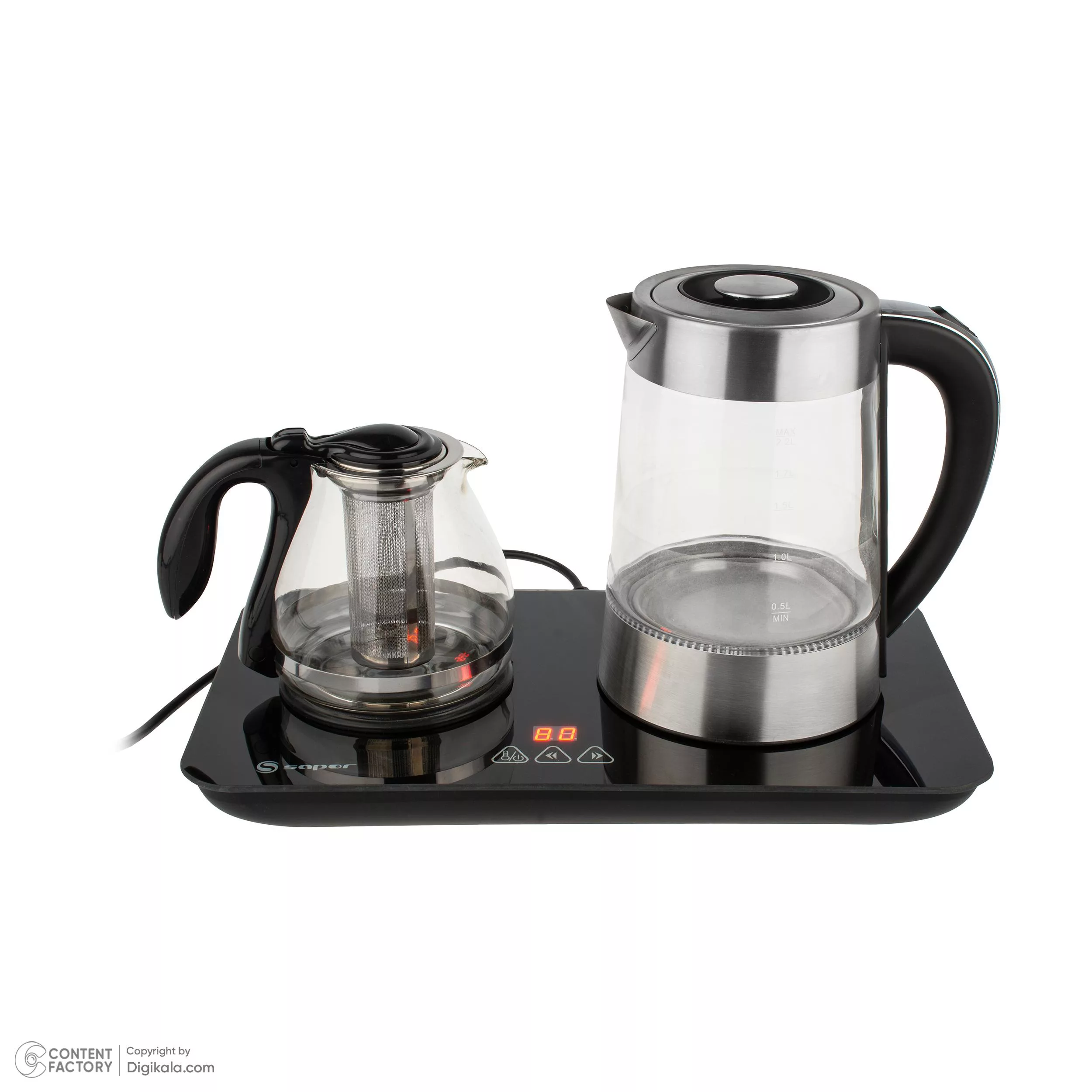 چای ساز کنار هم ساپر مدل STT-518G