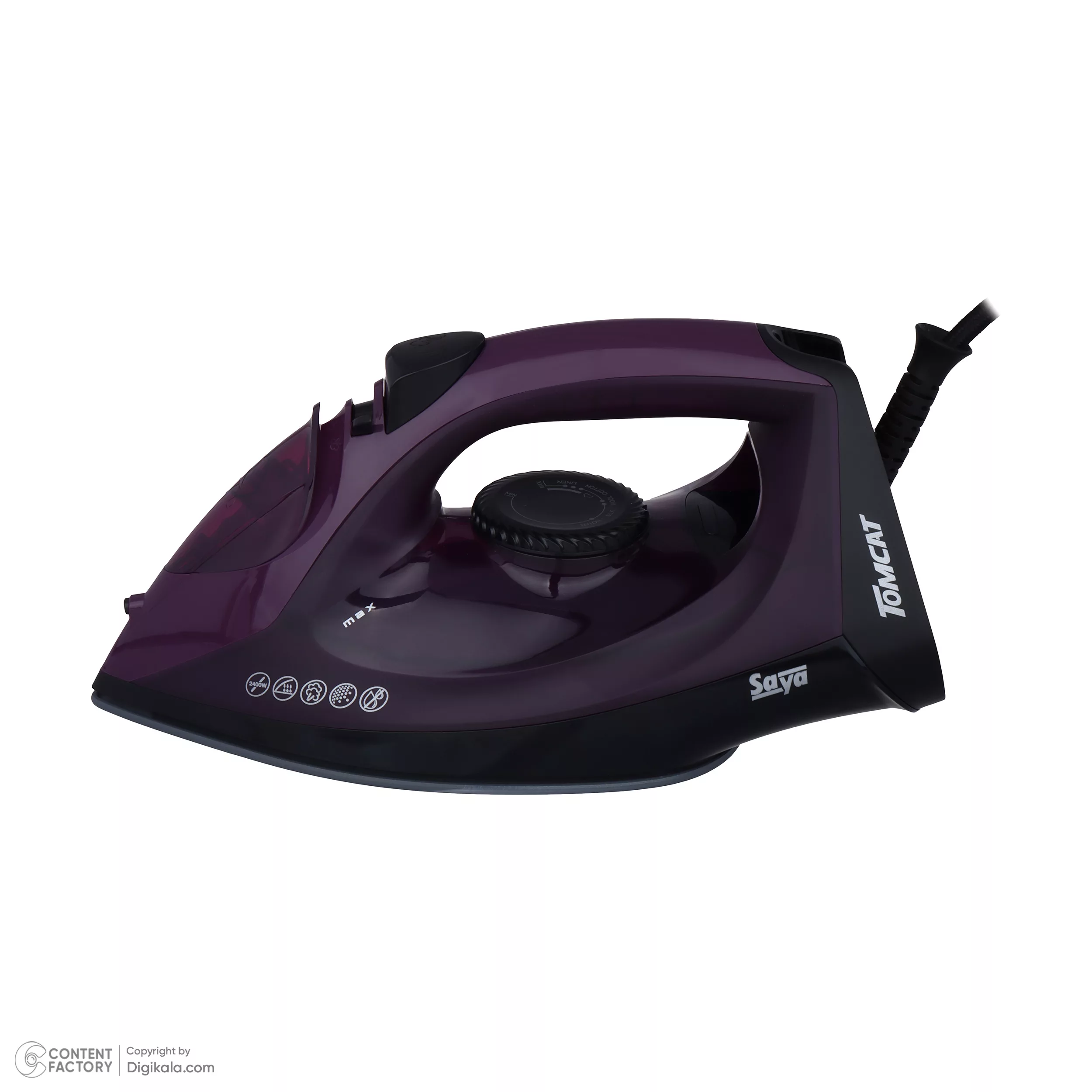 اتو بخار 2400 وات سایا مدل TOMCAT- AJ-2016