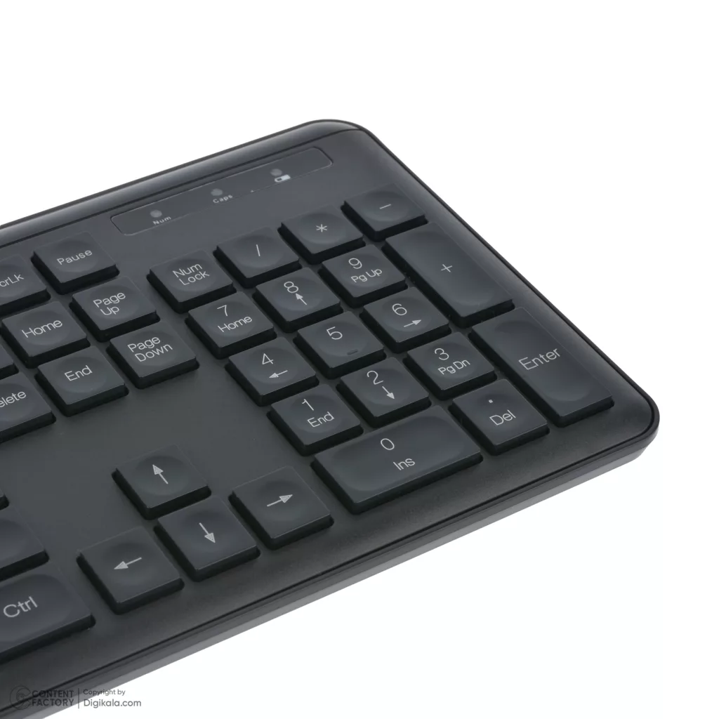 کیبورد و ماوس بی‌سیم باندا مدل C400