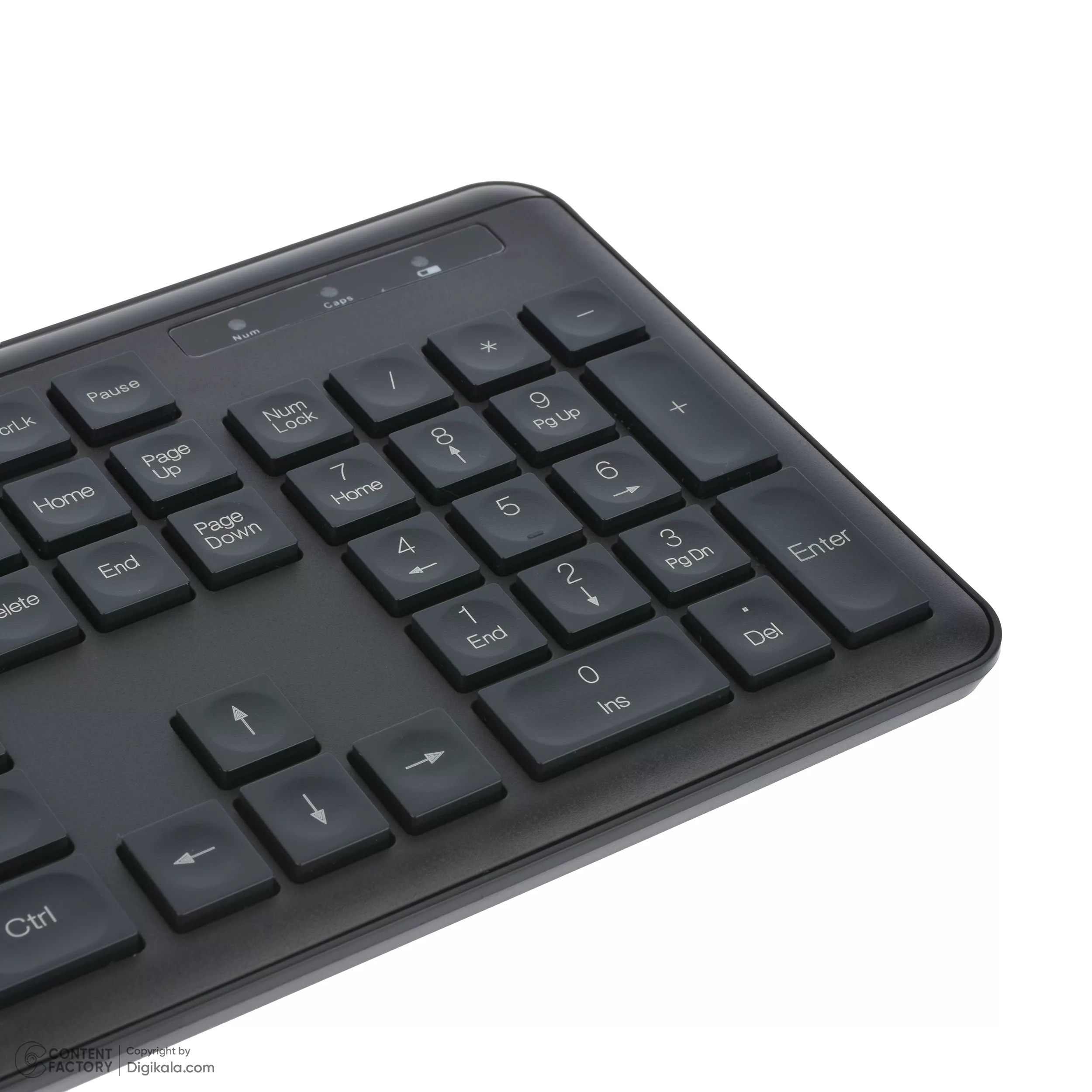 کیبورد و ماوس بی‌سیم باندا مدل C400