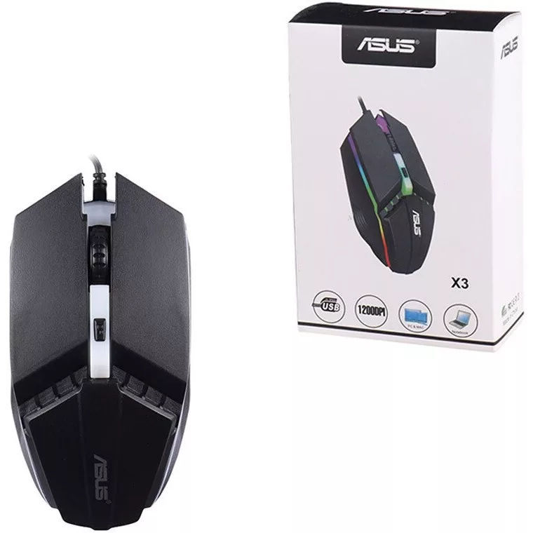 ماوس گیمینگ با سیم ایسوس مدل X3