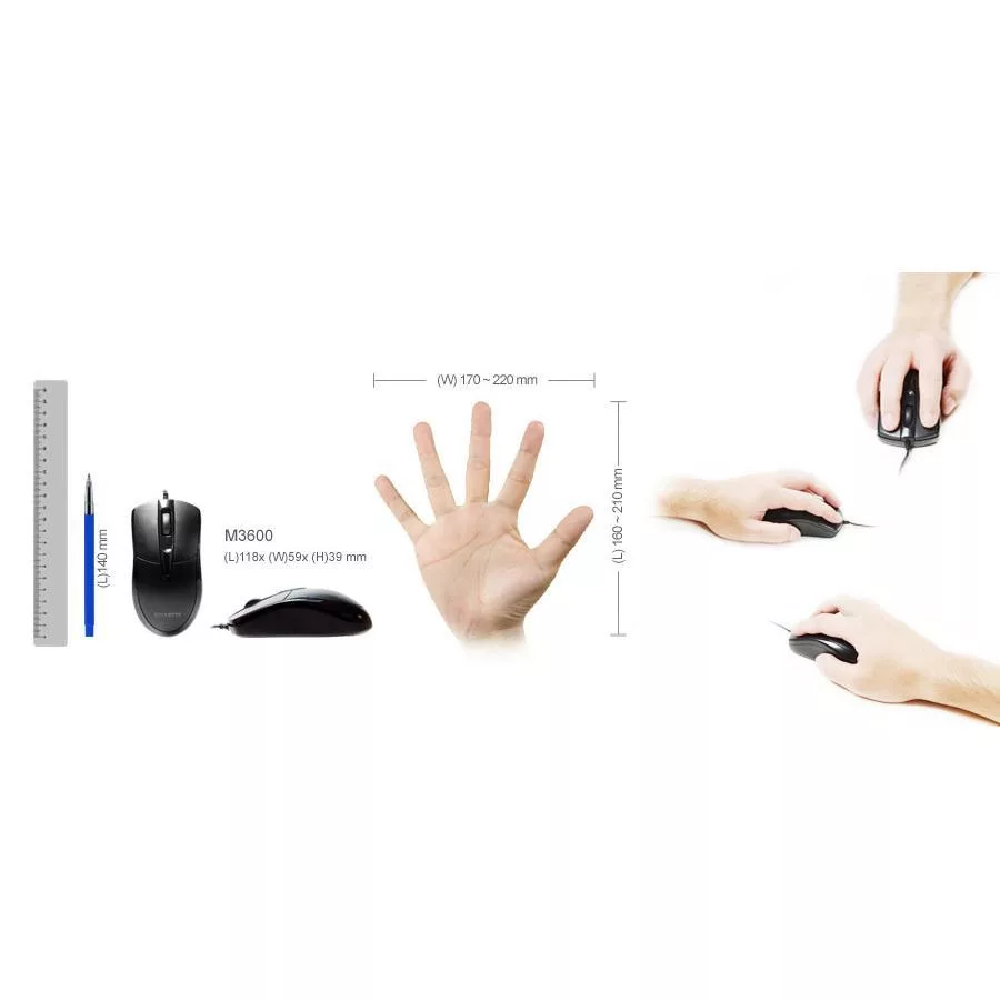 ماوس گیگابایت مدل GM-M3600