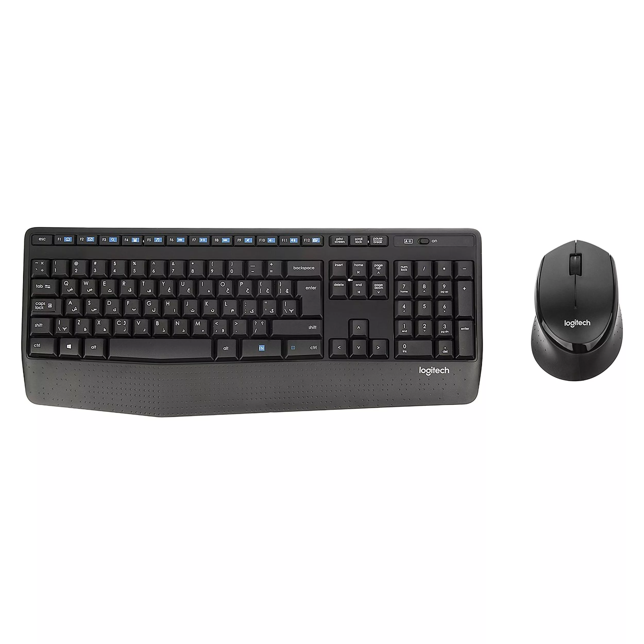 کیبورد و ماوس بی سیم لاجیتک مدل MK345 با حروف فارسی