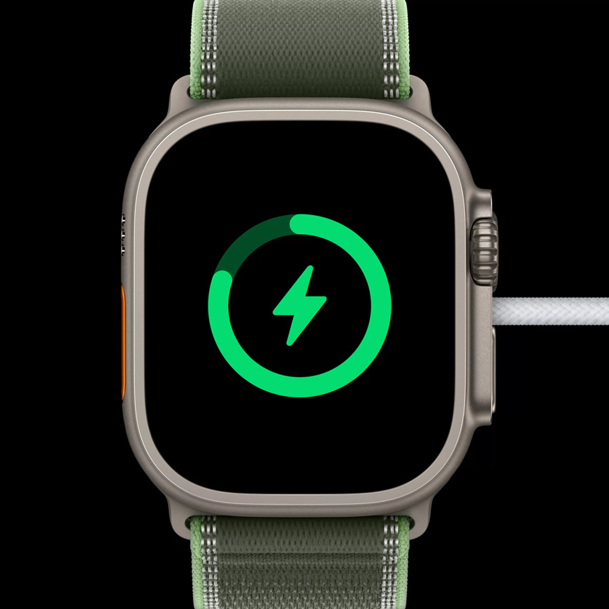 ساعت هوشمند 49 میلی متری اپل مدل Ultra 3 Black Titanium Case با بند Alpine