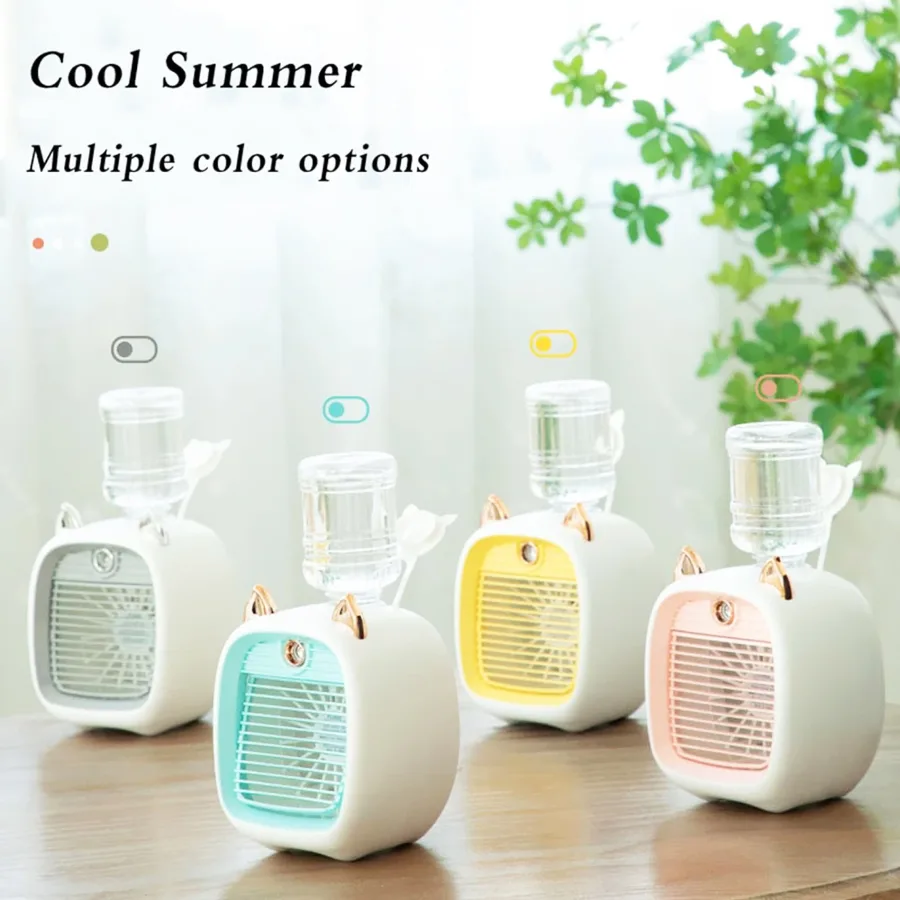 پنکه شارژی مدل KJ-8802 ظرفیت 1200 میلی آمپر ساعت