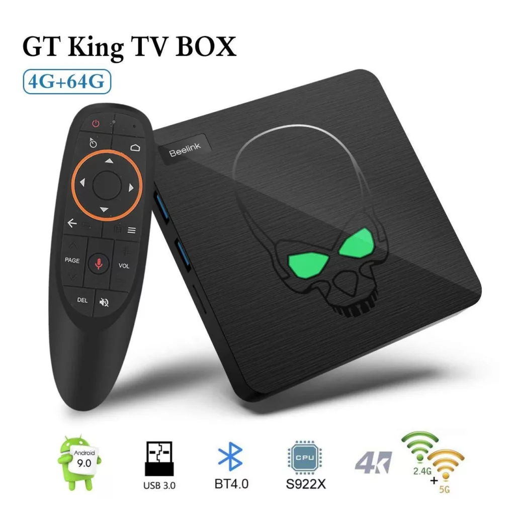 اندروید باکس بی‌لینک مدل gt-king s922x 2023