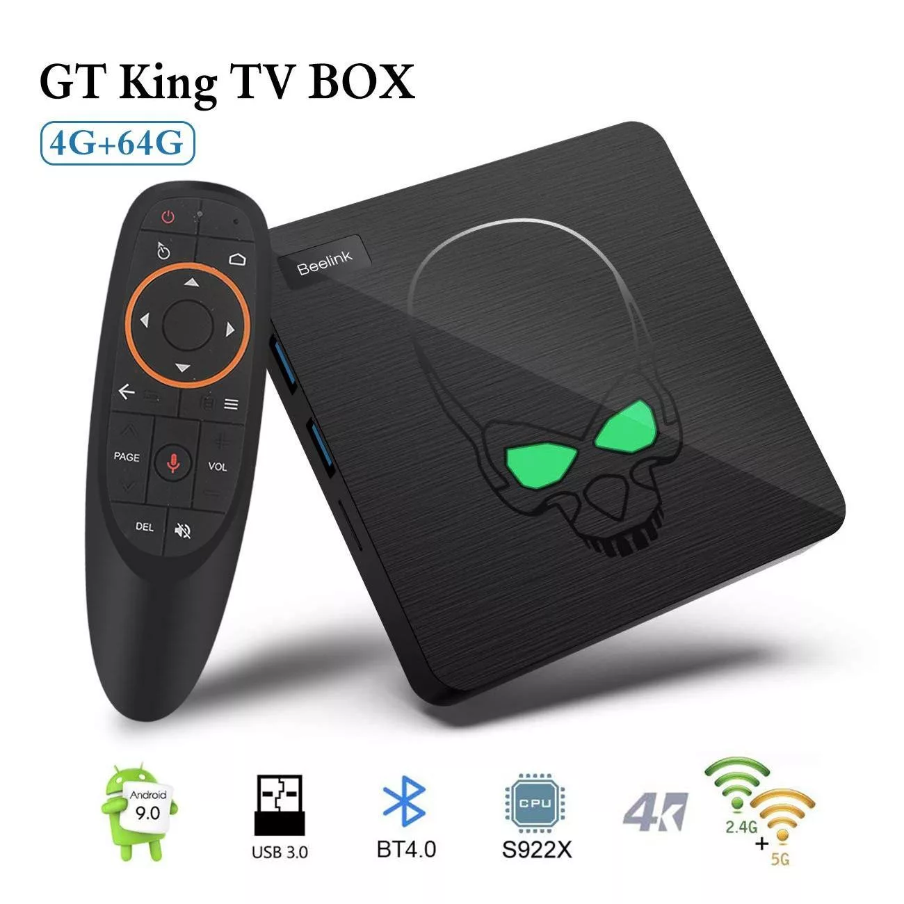 اندروید باکس بی‌لینک مدل gt-king s922x 2023