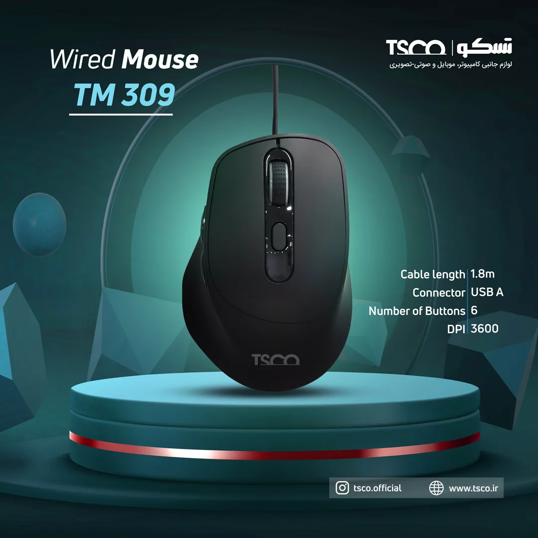 ماوس تسکو مدل TM 309