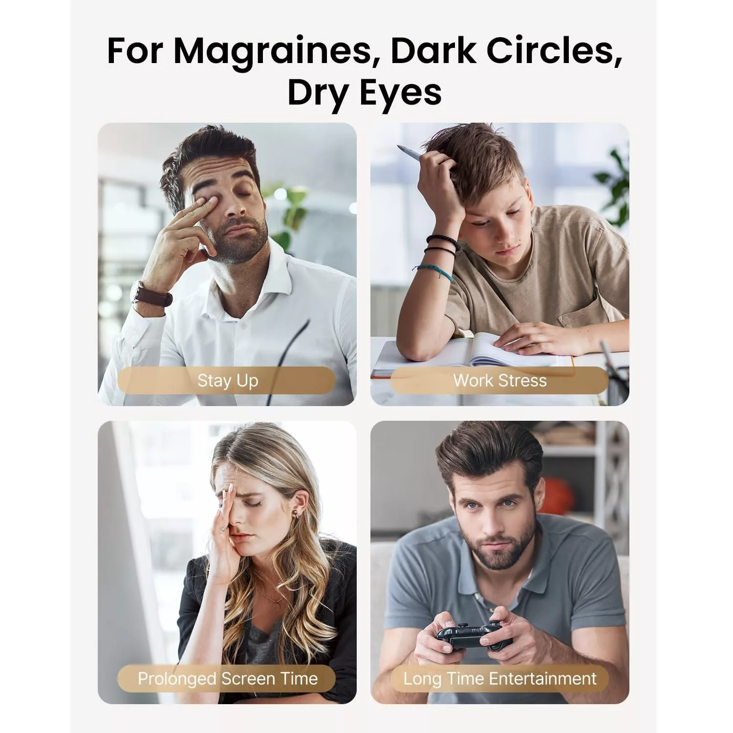 ماساژور چشم رنفو مدل Eyeris 3