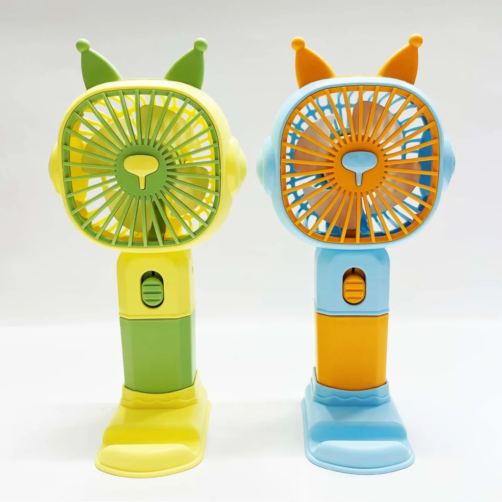 پنکه دستی مدل رباتی ظرفیت 600 میلی آمپر