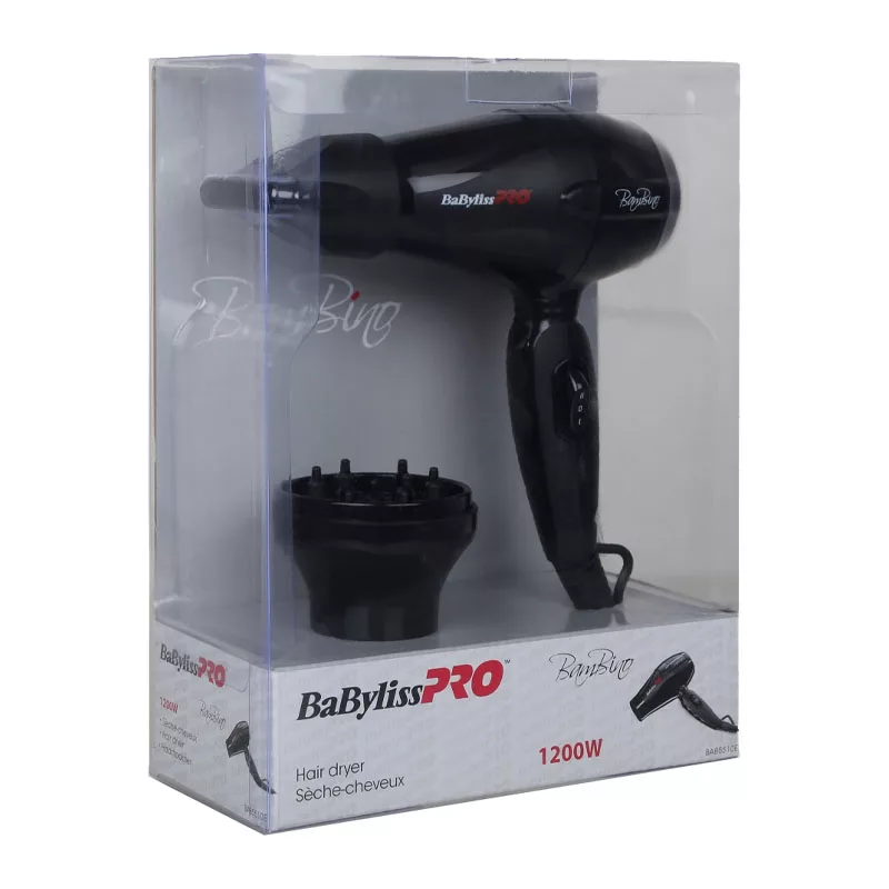 سشوار مسافرتی  1200 وات بابلیس پرو مدل BAB5510E
