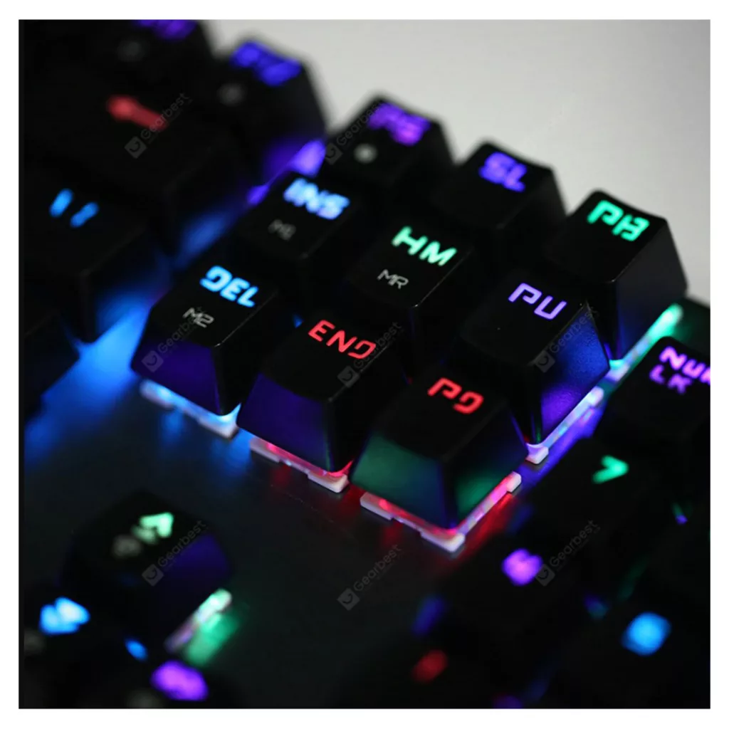 کیبورد مخصوص بازی متواسپید مدل CK104