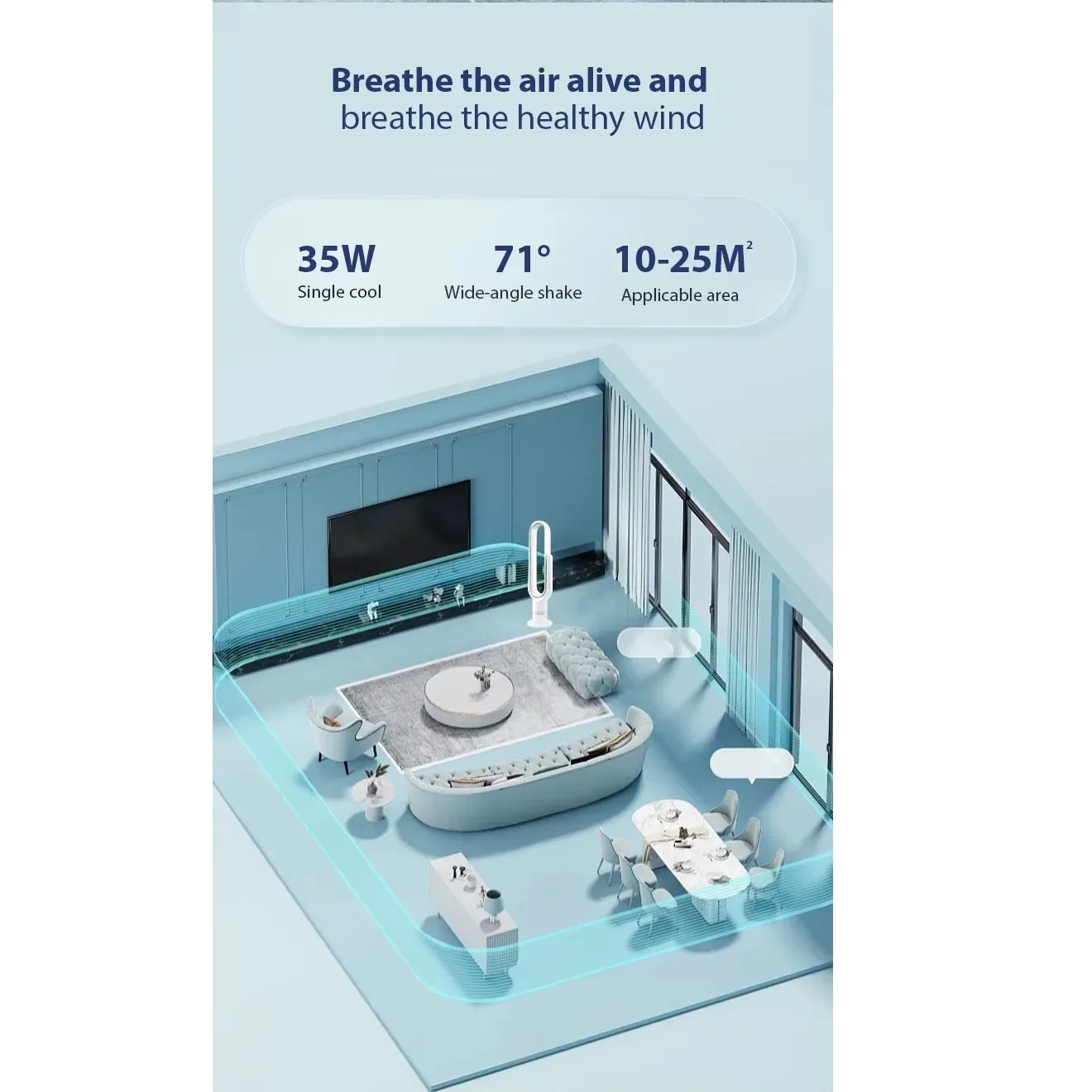 پنکه رومیزی مدل QG186-PRO