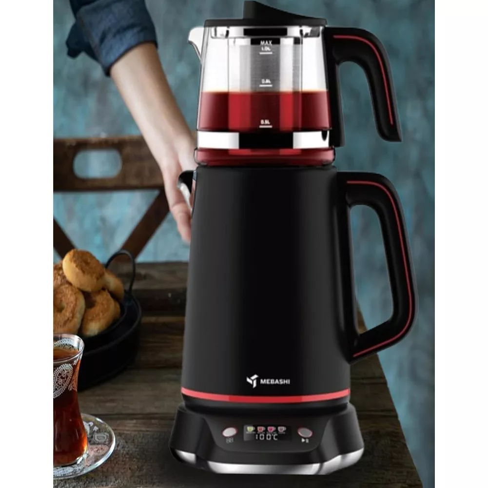 چای ساز روی هم مباشی مدل ME-TM302B
