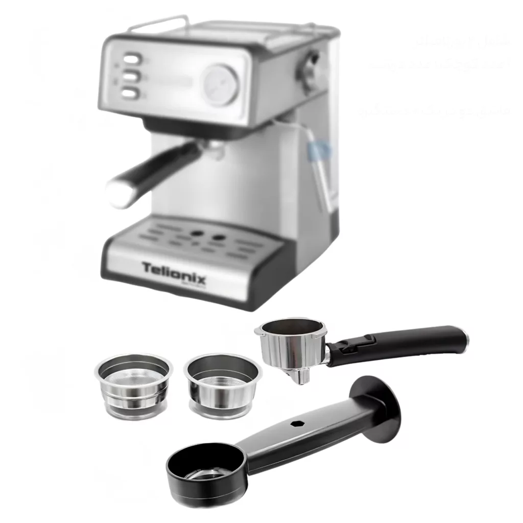 اسپرسو ساز 1600 میلی‌لیتر تلیونیکس مدل TEM-5117