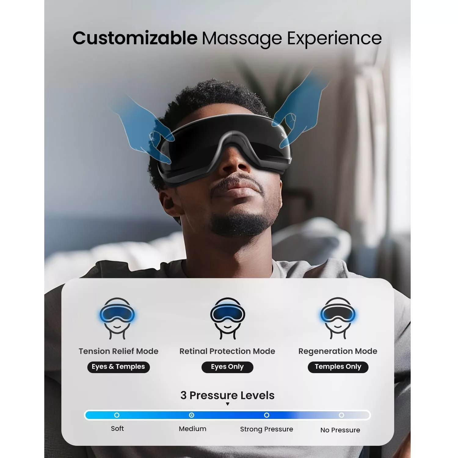 ماساژور چشم رنفو مدل Eyeris 3