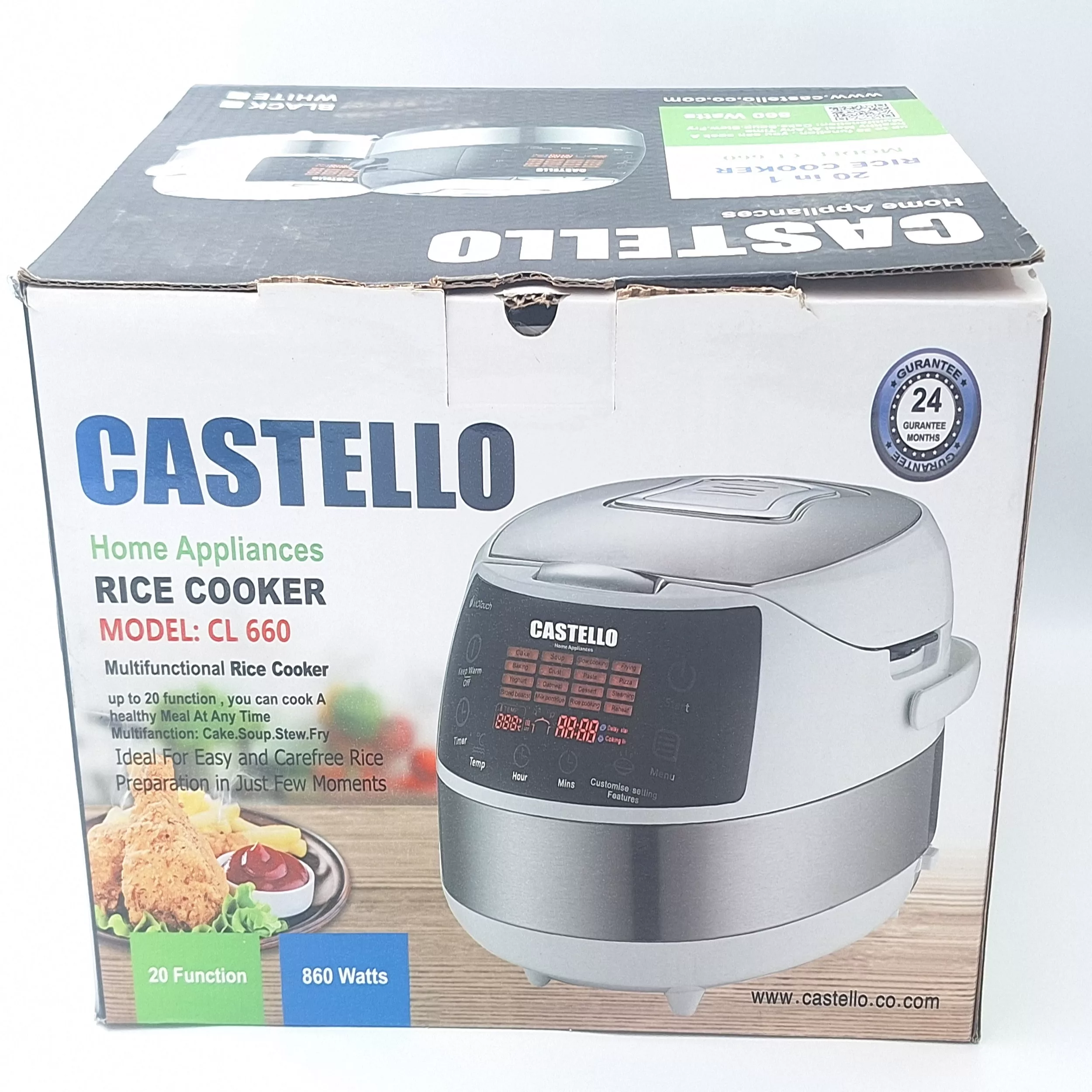 پلوپز 8 نفره کاستلو مدل CL660