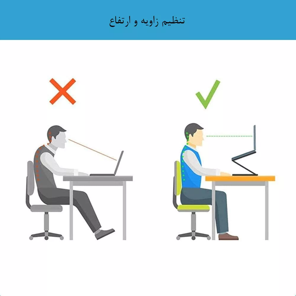 پایه نگهدارنده لپ تاپ مدل B03-02