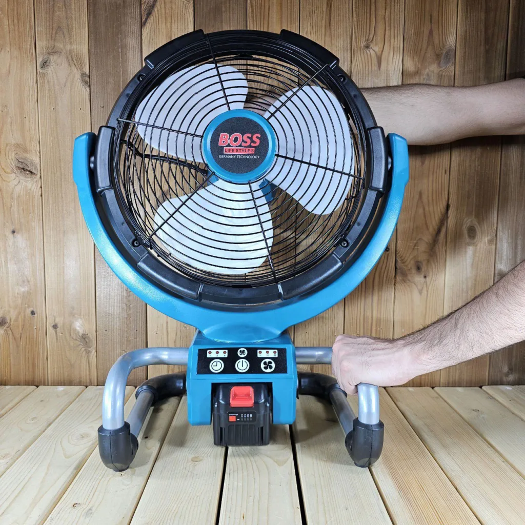 پنکه شارژی باس مدل X Super fan ظرفیت 90 میلی آمپر