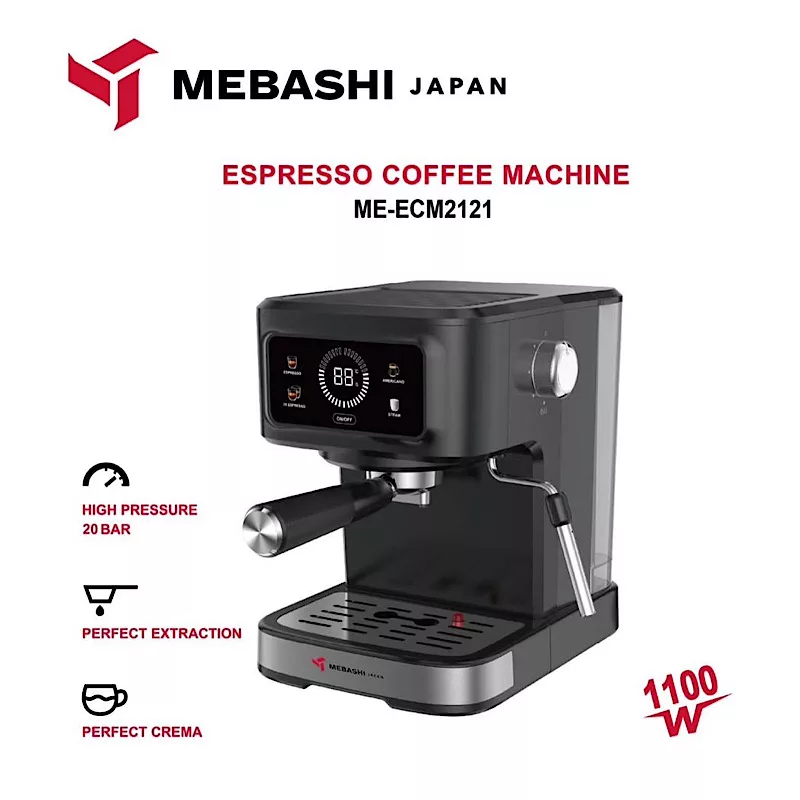 اسپرسو ساز ۱۵۰۰ میلی‌لیتر مباشی مدل ME-ECM2121