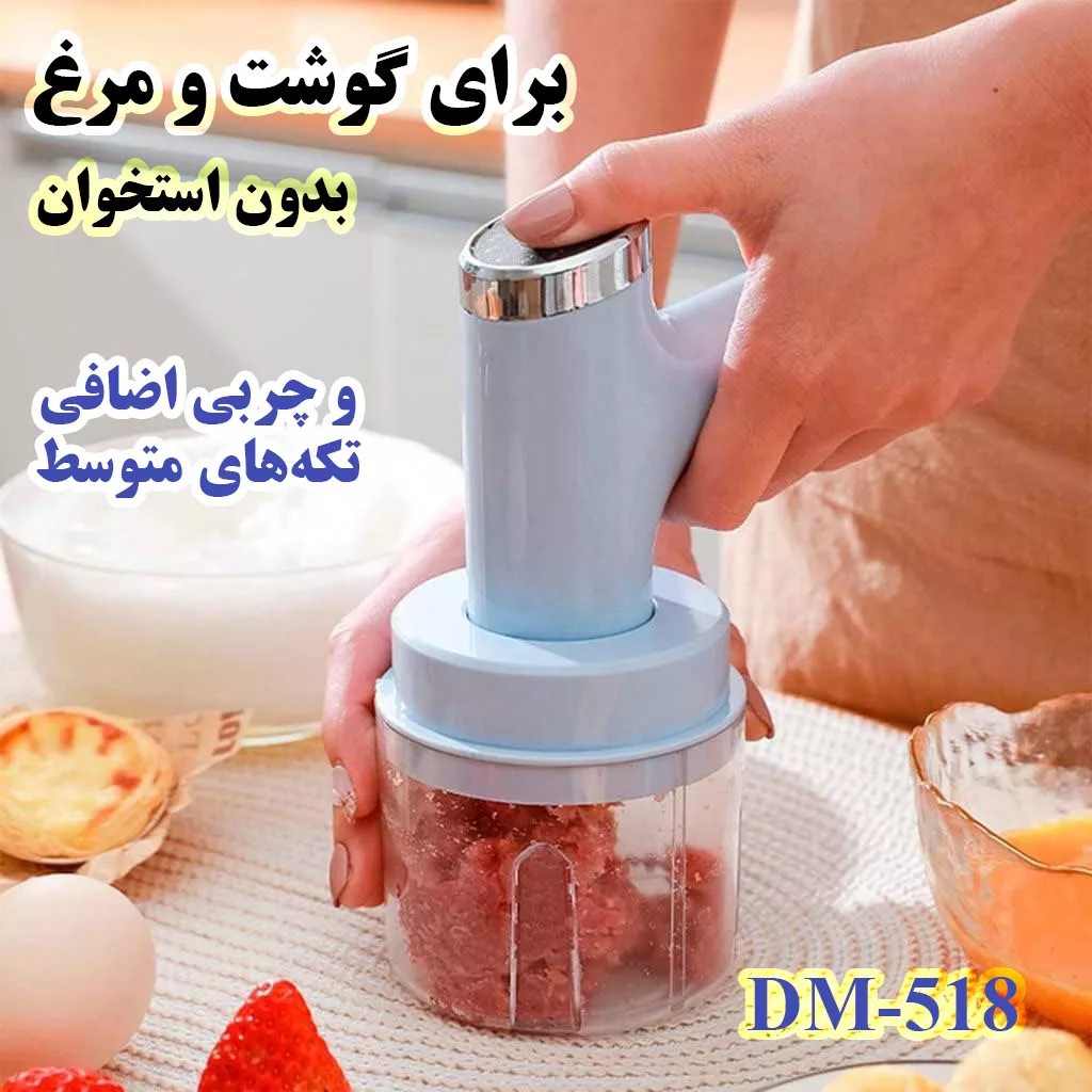 خردکن 250 میلی لیتری مدل DM-518 2IN1