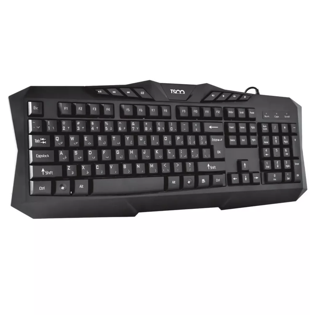 کیبورد تسکو مدل TK 8020N، سوییچ ممبران، Full-Size