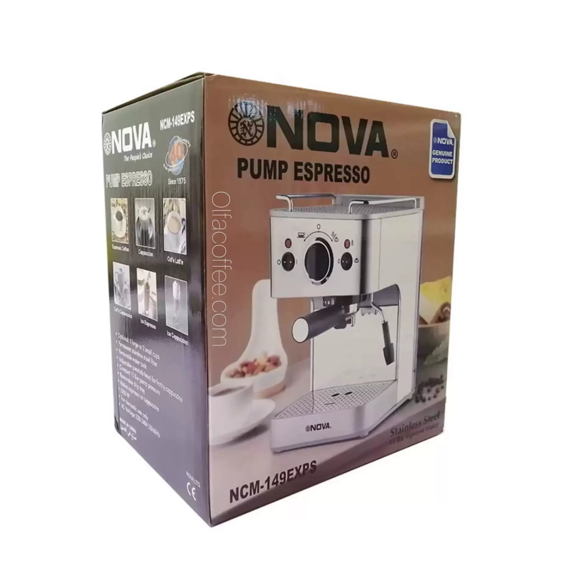اسپرسو ساز نوا مدل NCM-140EXPF